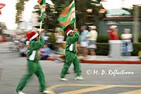 Flag bearers, Macy's Parade, Universal Studios, Orlando, FL