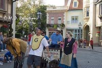 Carl as King Arthur, joining in the laughter - wonder what was so funny???, EPCOT, Orlando, FL