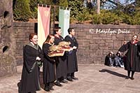 The Frog Chorus entertains, Harry Potter section of Universal's Islands of Adventure, FL