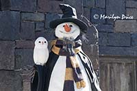 Snowman, Hogsmeade, Harry Potter section of Universal's Islands of Adventure, FL