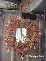 Christmas decorations inside the Three Broomsticks, Hogsmeade, Harry Potter section of Universal's Islands of Adventure, FL