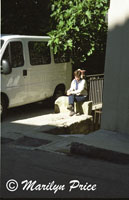 Katherine, our guide in Provence, Menerbes, France