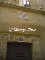 Nostradamus birthplace, St. Remy du Provence, France