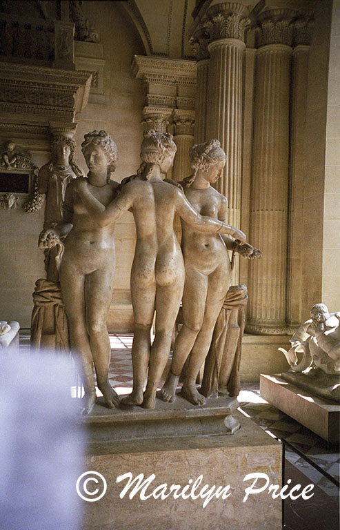 The Three Muses, Louvre, Paris, France