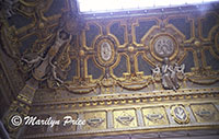 Part of the ceiling, Louvre, Paris, France