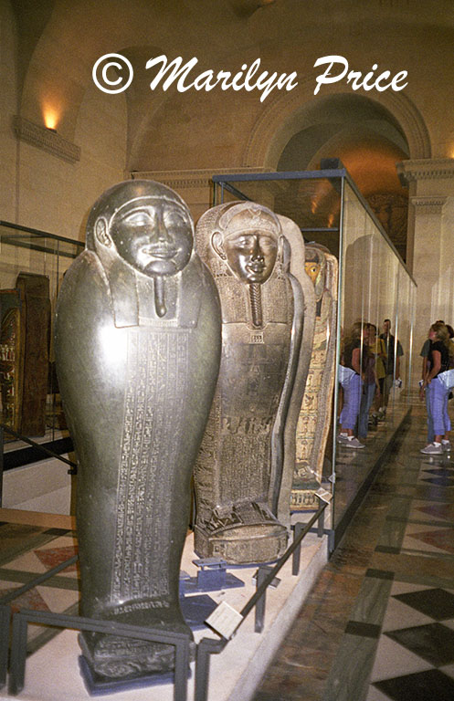 Egyptian mummies, Louvre, Paris, France