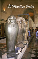 Egyptian mummies, Louvre, Paris, France