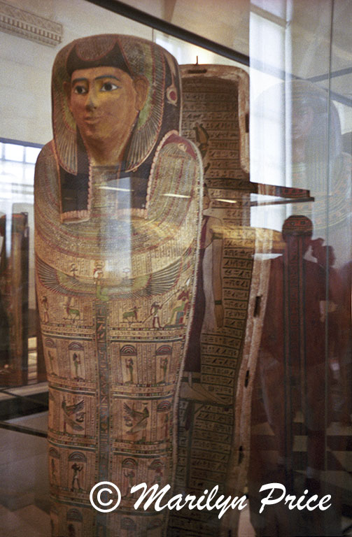 Egyptian mummies, Louvre, Paris, France