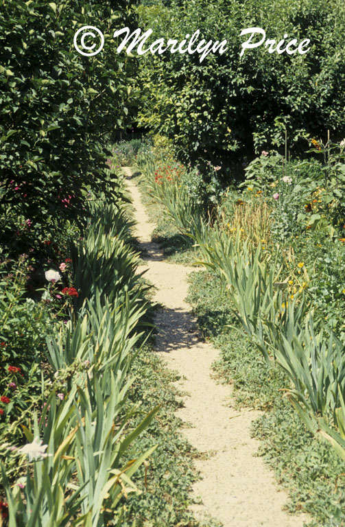 A path through Monet's Garden, Giverny, France