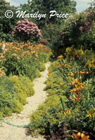 A path through Monet's Garden, Giverny, France