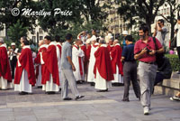 Ordination processional at the Cathedral of Notre Dame de Paris, Paris, France