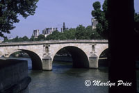 One of the many bridges over the Seine, Paris, France