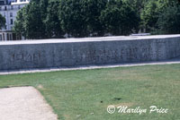 A memorial to World War II deportees, Paris, France