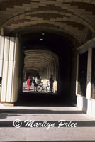 Arcade, Place de Vosques, Paris, France