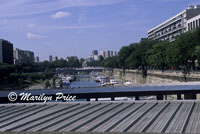 The canals of Paris, France