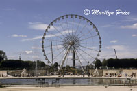 Ferris wheel, Tuileries Garden, Paris, France