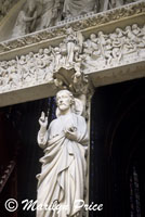 Detail, Ste Chapelle, Paris, France