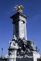 Statues of the Pont Alexandre III, Paris, France