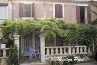 Front of a house, Rousillon, France