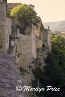 Along the town wall of Menerbes, France