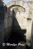 Sacred well, Roman ruins of Glanum, near St. Remy de Provence, France