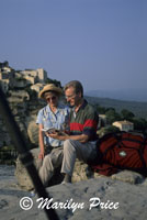 Adam and Sherrie Jones play tourist near Gordes, France