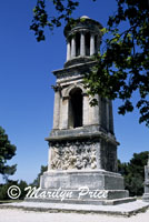 Roman monument, part of Les Antiques, St. Remy de Provence, France