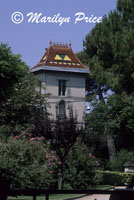 House with an interesting roof, St. Remy de Provence, France