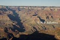 Grand Canyon from the walkways near the Village hotels, Grand Canyon National Park, AZ