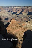 O'Neill Butte from the South Kaibab Trail, Grand Canyon National Park, AZ