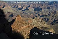 O'Neill Butte from the South Kaibab Trail, Grand Canyon National Park, AZ