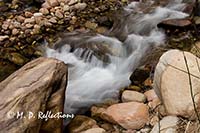 Bright Angel Creek along the North Kaibab Trail, Grand Canyon National Park, AZ