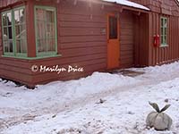 Our first cabin on the Rim, Grand Canyon National Park, AZ