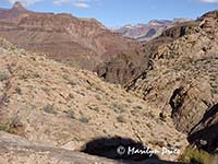 View from Bright Angel Trail, Grand Canyon National Park, AZ