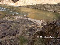 Colorado River at Pipe Creek, Bright Angel Trail, Grand Canyon National Park, AZ