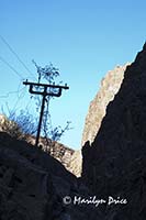 Old telephone pole, North Kaibab Trail, Grand Canyon National Park, AZ