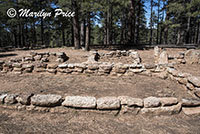 Wahalla Ruins, on Cape Royal road, Grand Canyon National Park, AZ