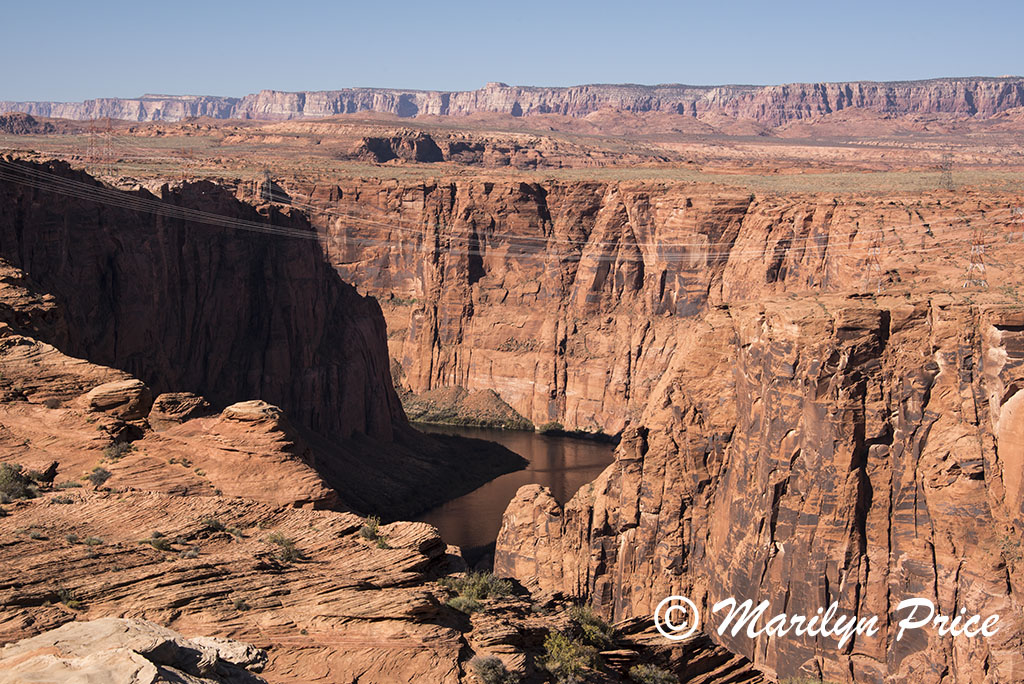 Colorado River downstream from Glen Canyon Dam, Page, AZ