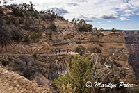 The beginning of the South Kaibab Trail, Grand Canyon National Park, AZ