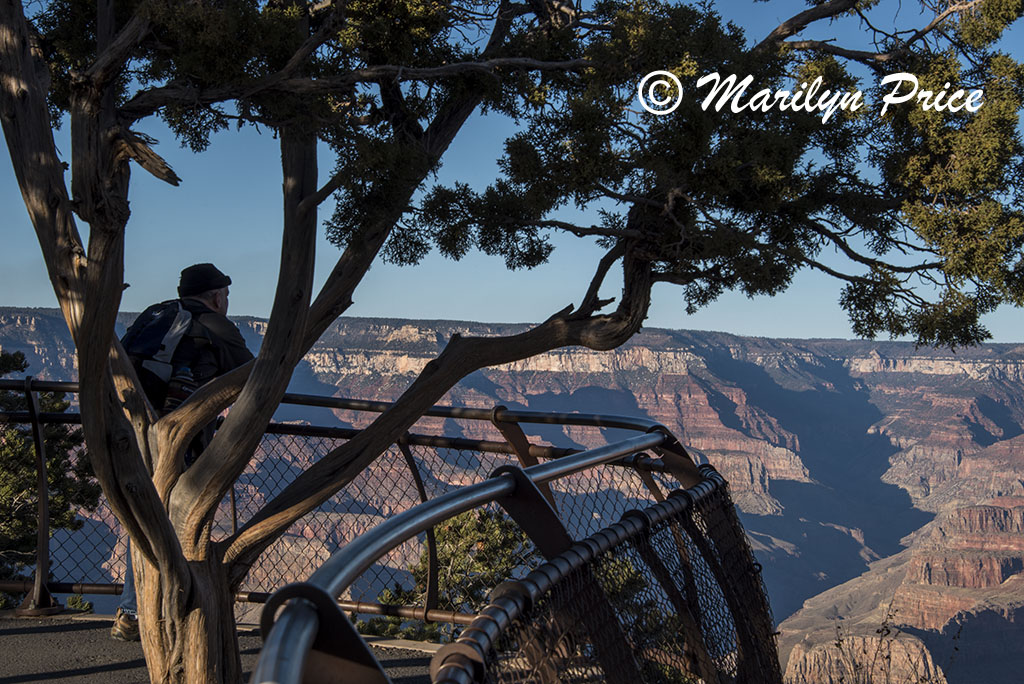 Carl at Mather Point, Grand Canyon National Park, AZ