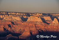 Sunset at the Village rim area, Grand Canyon National Park, AZ