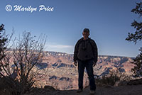 Carl on the Bright Angel Trail, Grand Canyon National Park, AZ