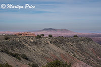 Painted Desert Inn from Tawa Point, Petrified Forest National Park, AZ