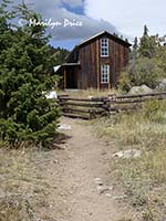 Bunkhouse of the Bluebird Mine, Caribou Ranch Open Space, CO