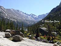 Mills Lake, Mills Lake Trail, Rocky Mountain National Park, CO