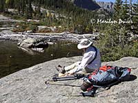 Lunchtime, Mills Lake Trail, Rocky Mountain National Park, CO