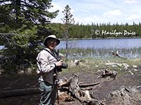 Marilyn at Bierstadt Lake, Rocky Mountain National Park, CO