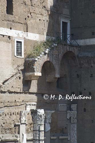 A stairway to no where, Forum of Augustus, Rome, Italy