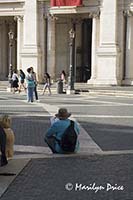 Carl, Piazza del Campidoglio, Rome, Italy