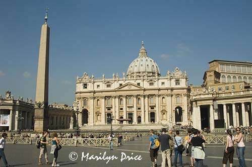 St. Peter's Square and Cathedral, Vatican City